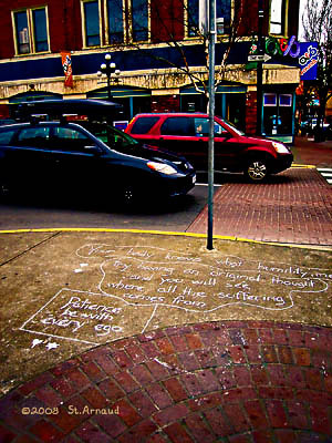 2008 03 08 Homeless - Chalk Politics