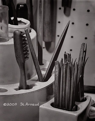 Woodworking rasps and files.